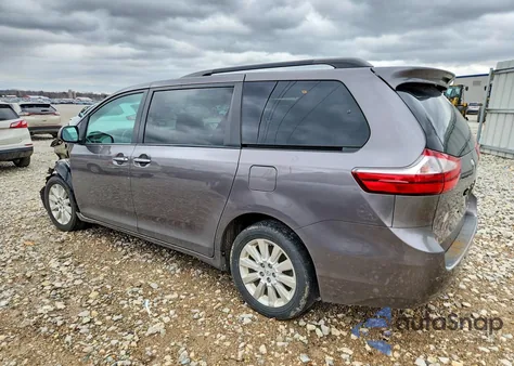 2016 Toyota Sienna Xle 7-Passenger из США, поврежденный, VIN 5TDDK3DC3GS145865